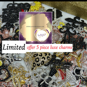 Limited offer-5 piece luxe charms