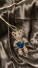 Load image into Gallery viewer, Teddy Bear Glitter Kids Necklace
