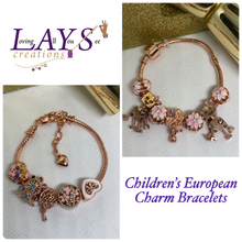 Load image into Gallery viewer, Children’s European Charm Bracelets
