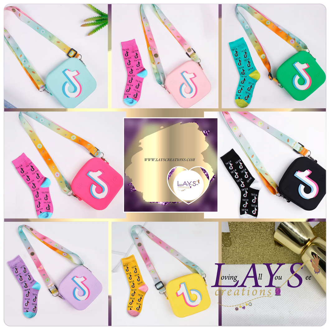 Sociable purse and sock sets