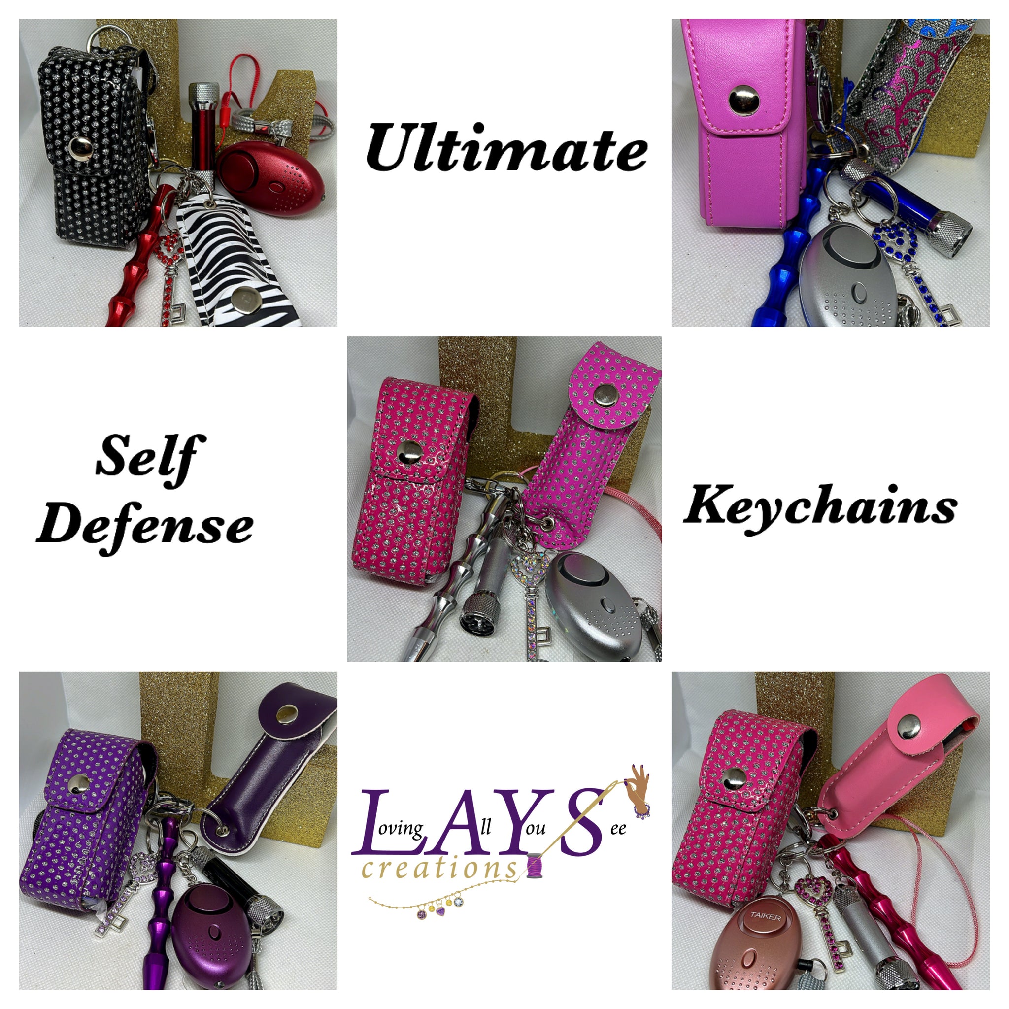 Ultimate Self Defense Keychain- Various Colors – Loving All You