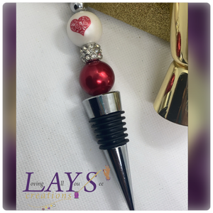Heart and Love Collection Wine Bottle Stoppers