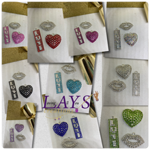 Load image into Gallery viewer, Silver Base Mini lovely heart charm bundle sets
